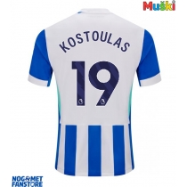 Brighton Charalampos Kostoulas #19 Domaci Dres 2025-26 Kratak Rukav